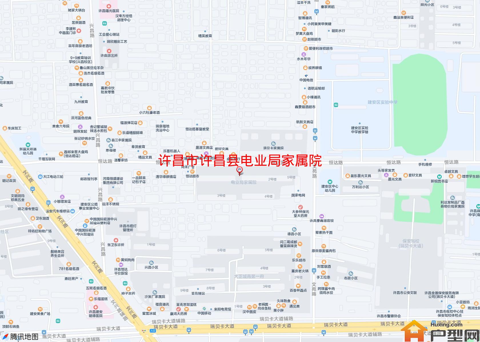 许昌县电业局家属院小区 - 户型网