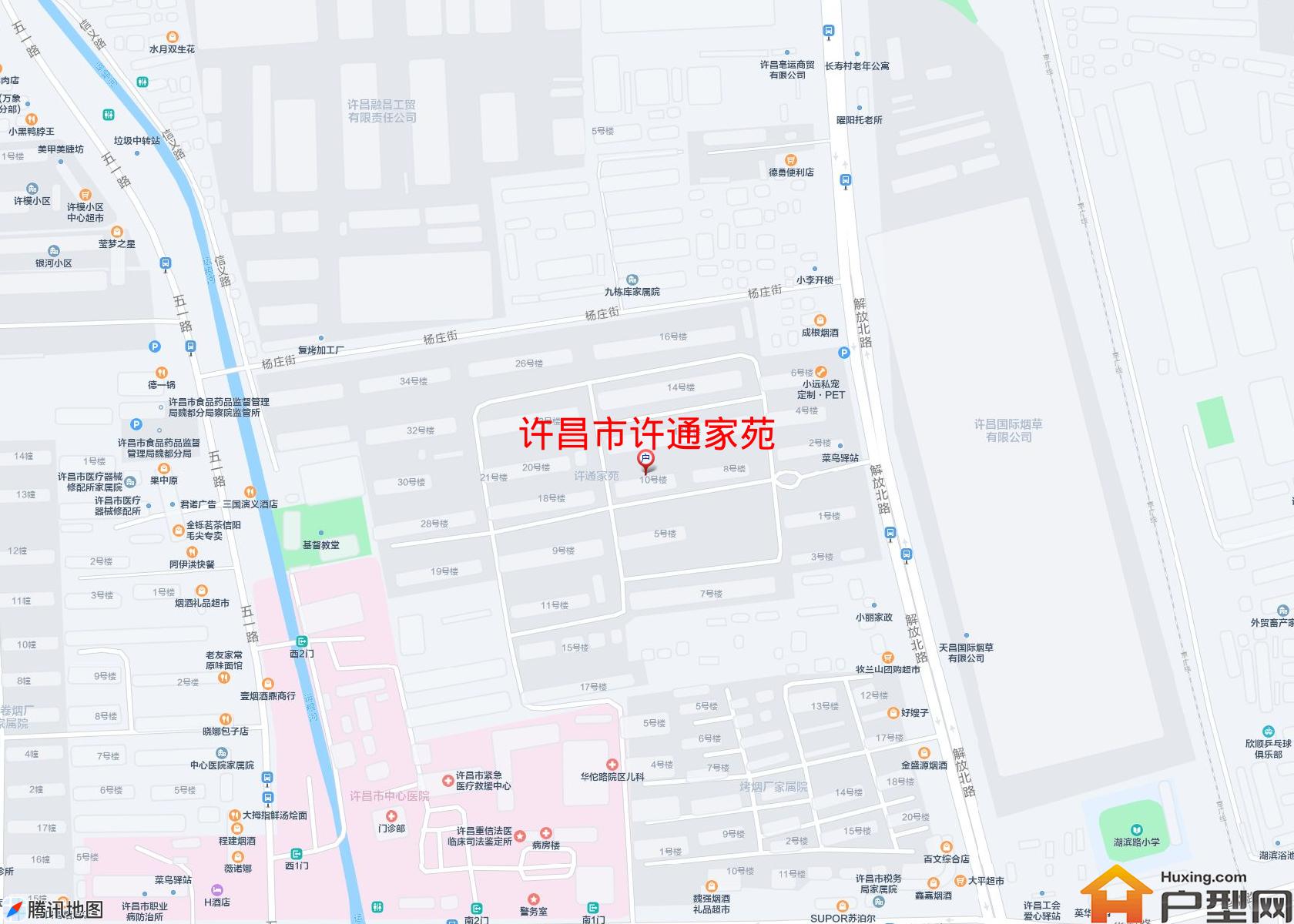许通家苑小区 - 户型网