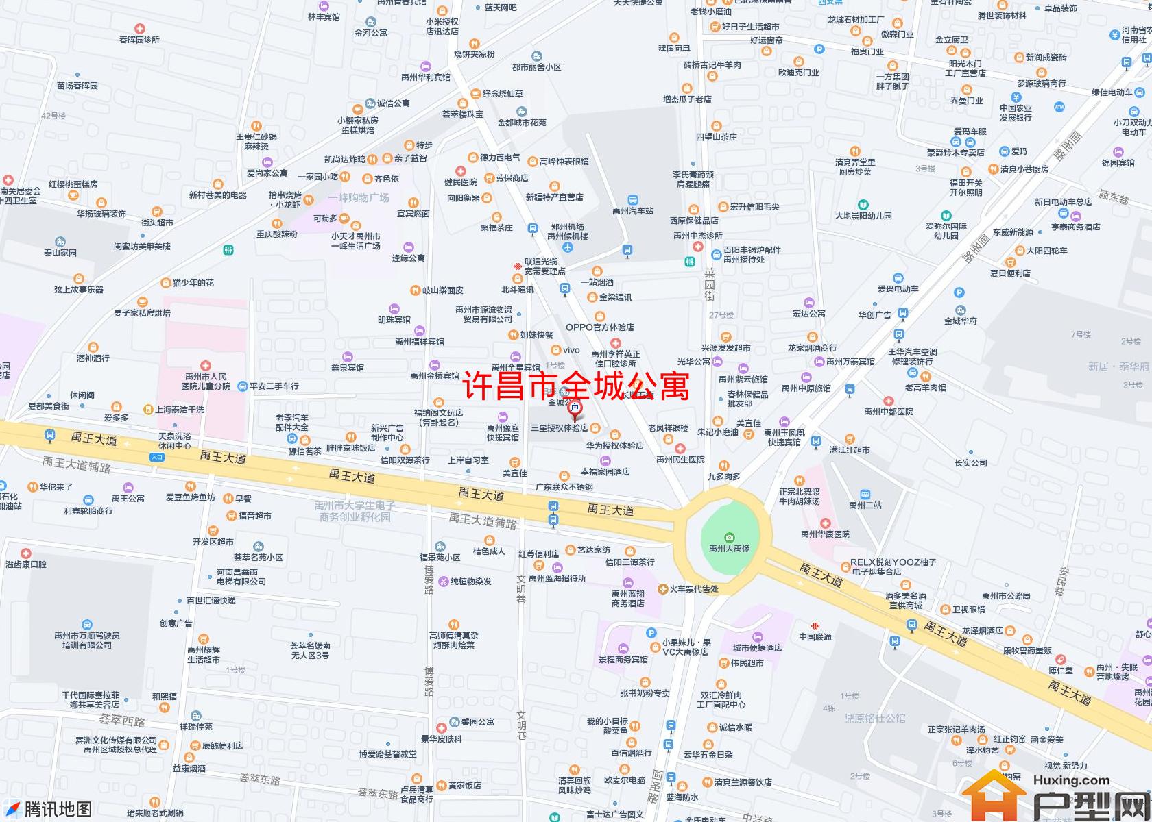 全城公寓小区 - 户型网