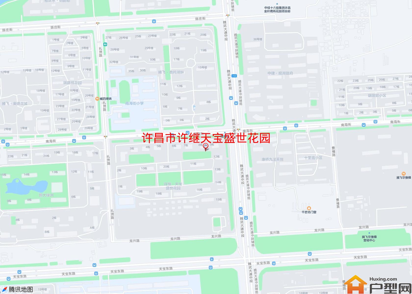 许继天宝盛世花园小区 - 户型网