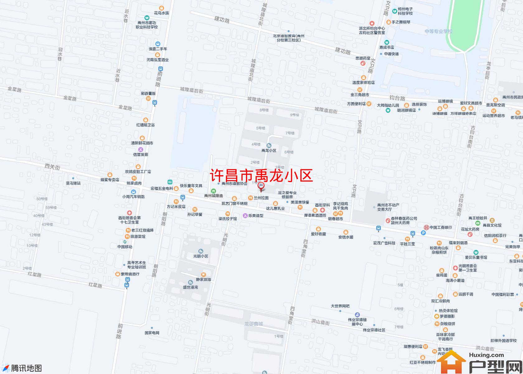 禹龙小区小区 - 户型网