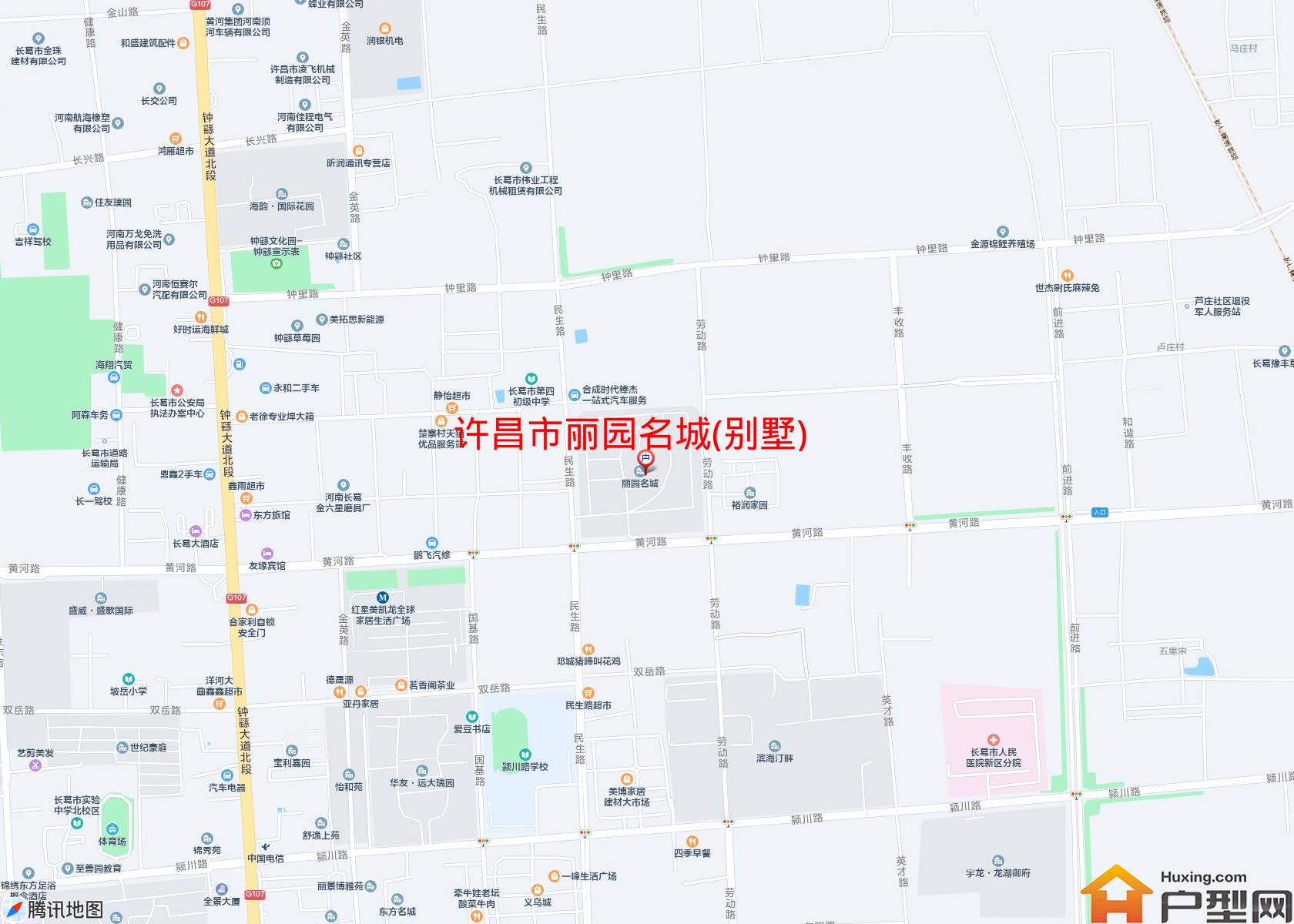 丽园名城(别墅)小区 - 户型网