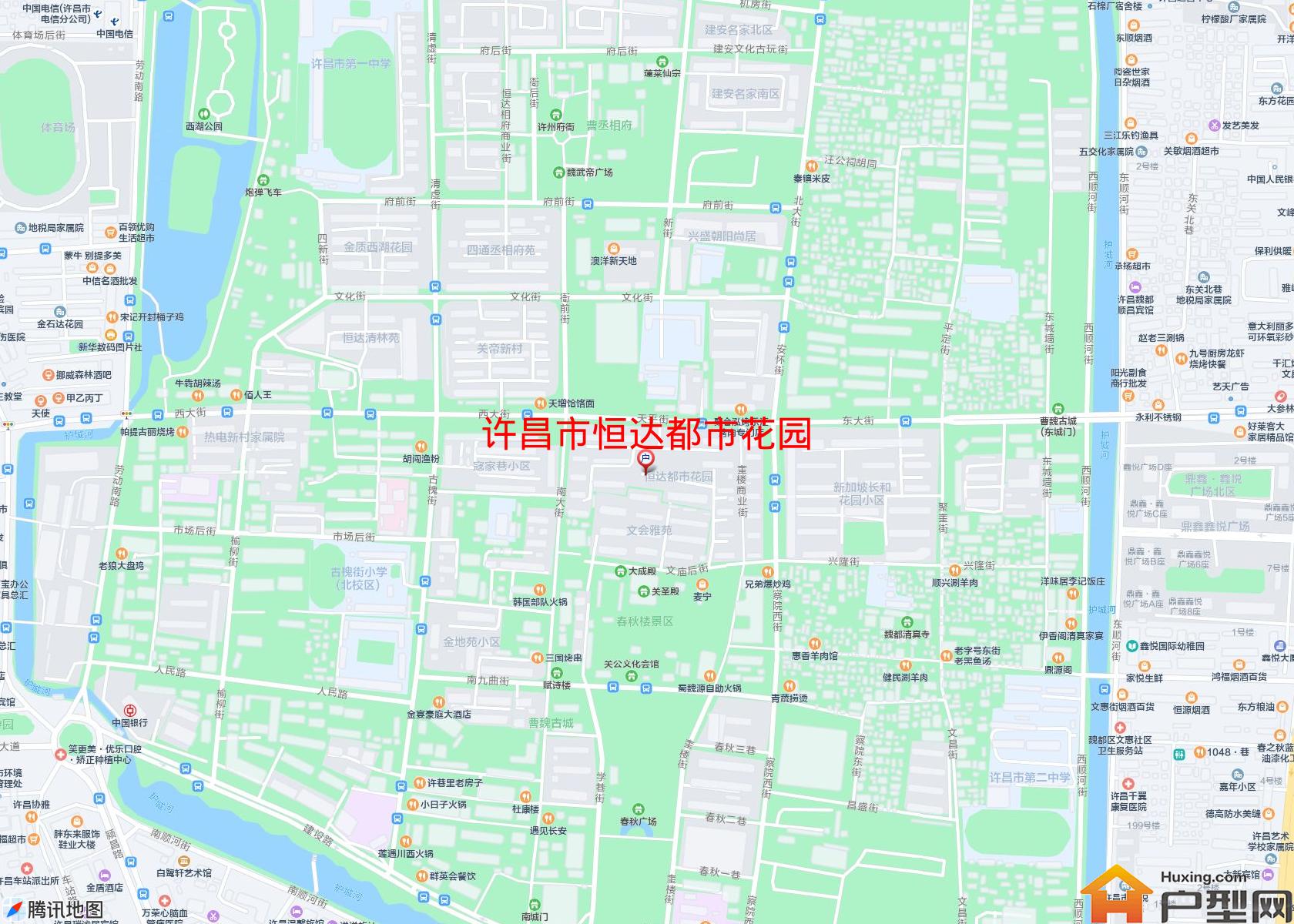 恒达都市花园小区 - 户型网