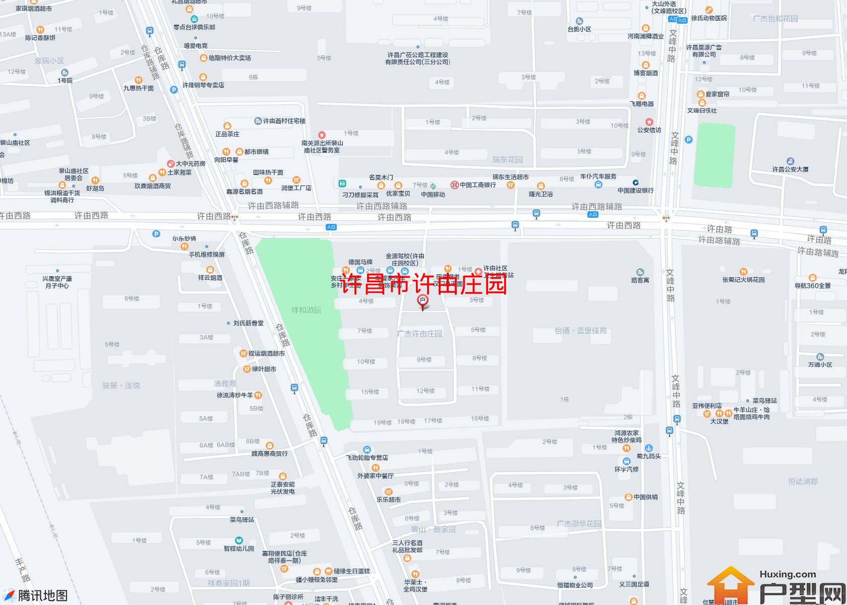许由庄园小区 - 户型网