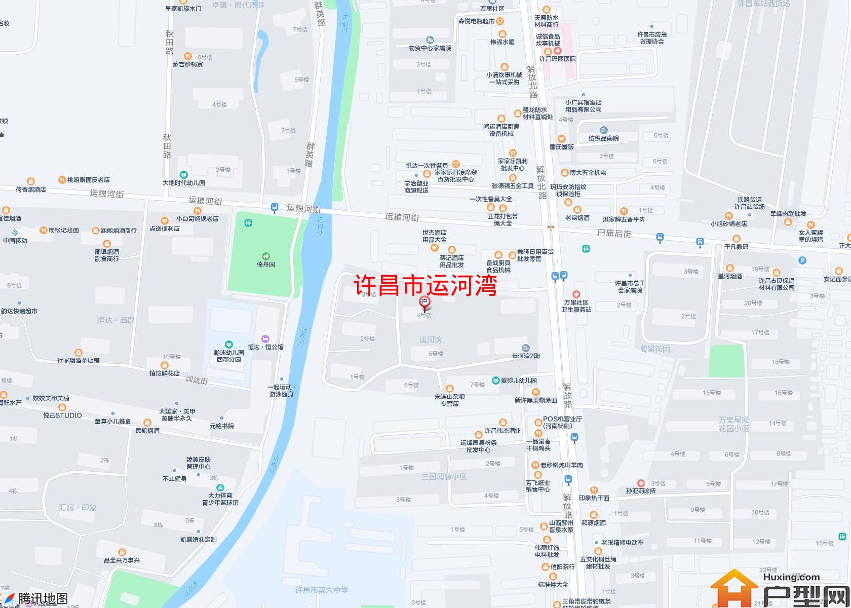 运河湾小区 - 户型网
