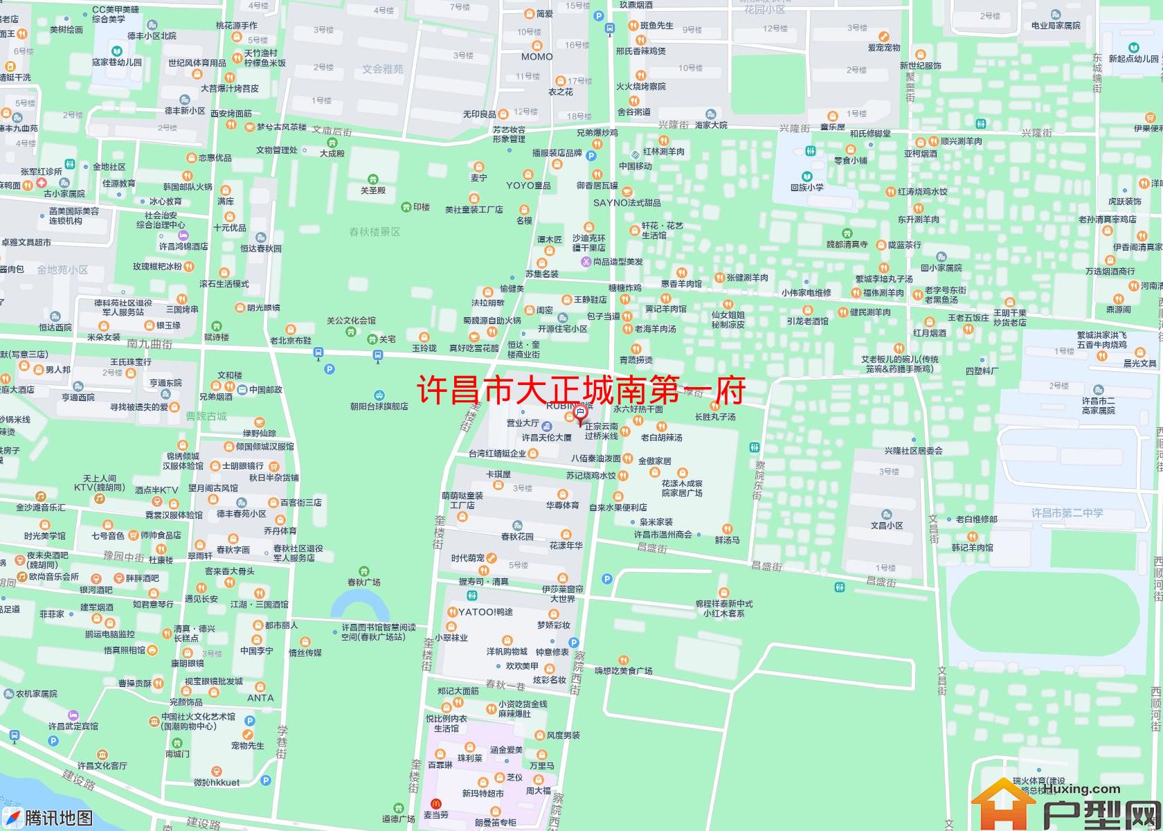 大正城南第一府小区 - 户型网