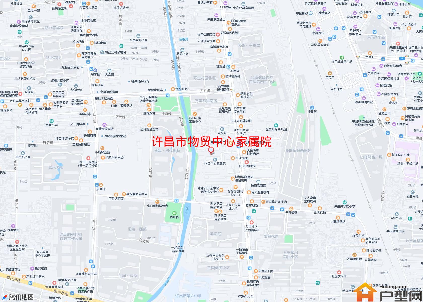 物贸中心家属院小区 - 户型网
