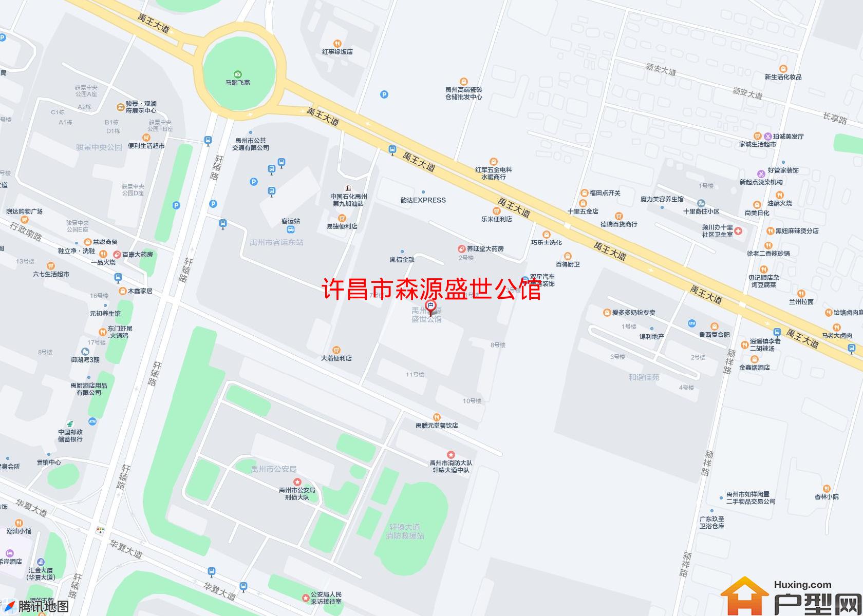 森源盛世公馆小区 - 户型网