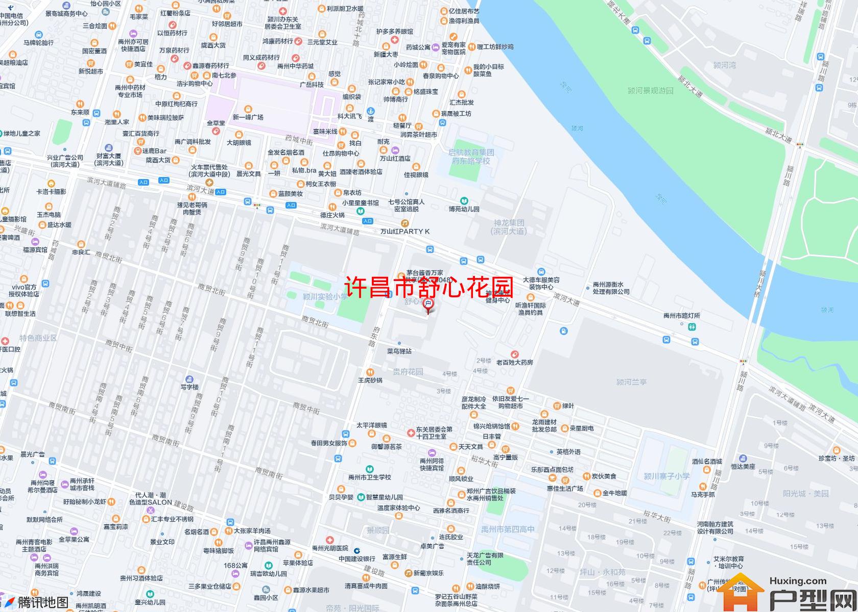 舒心花园小区 - 户型网