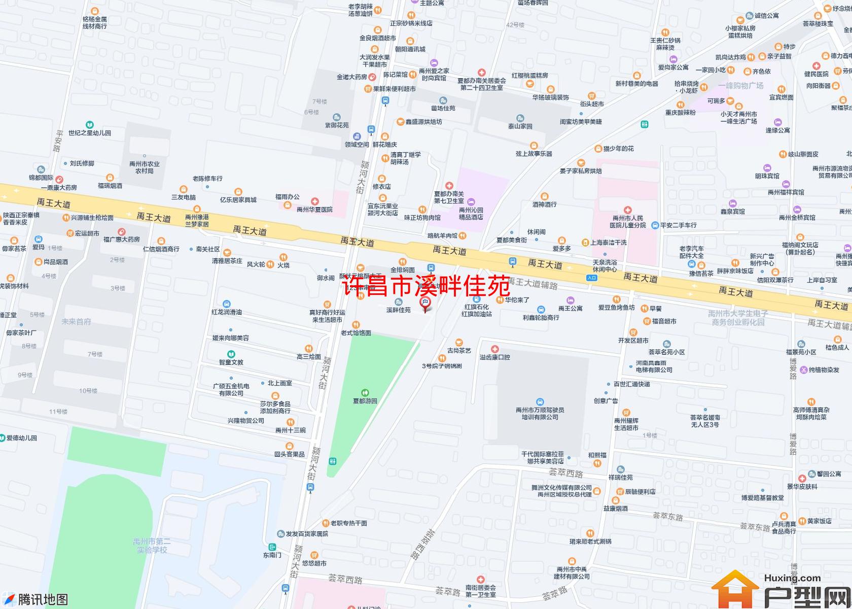 溪畔佳苑小区 - 户型网
