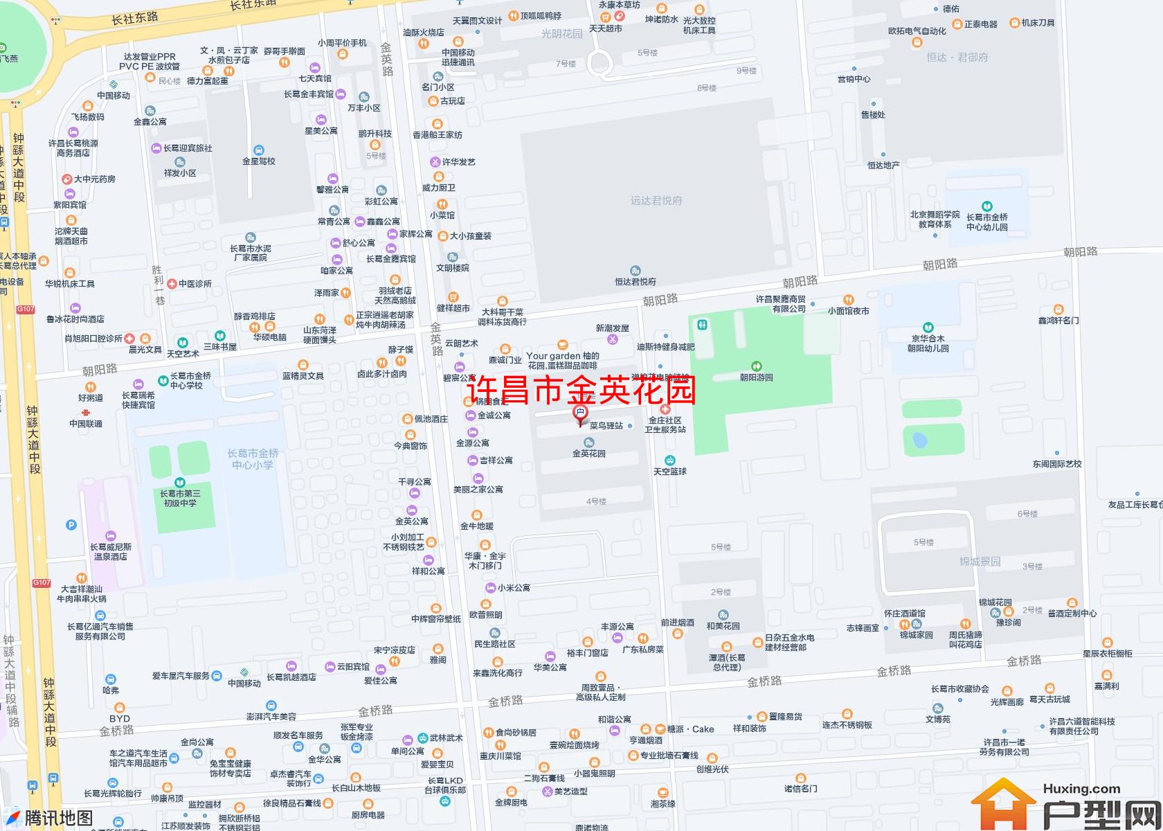 金英花园小区 - 户型网