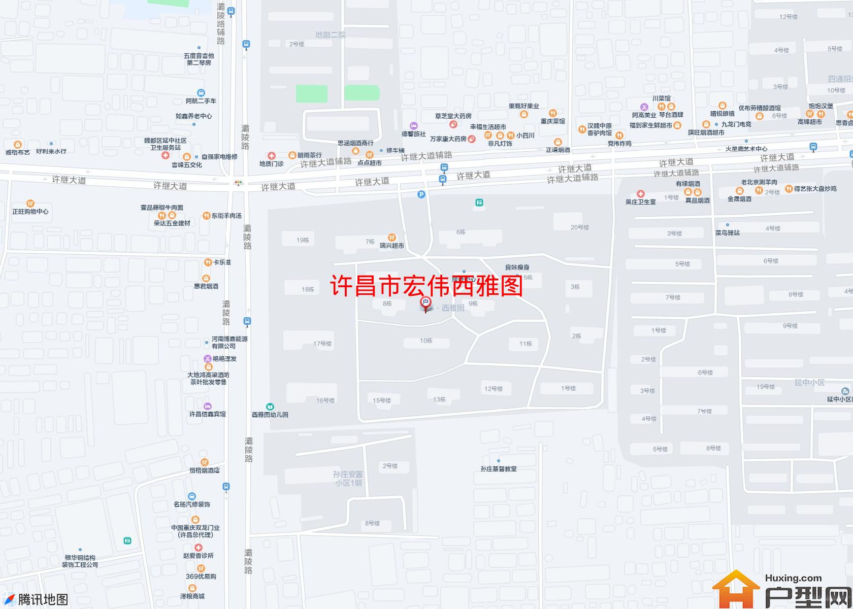 宏伟西雅图小区 - 户型网