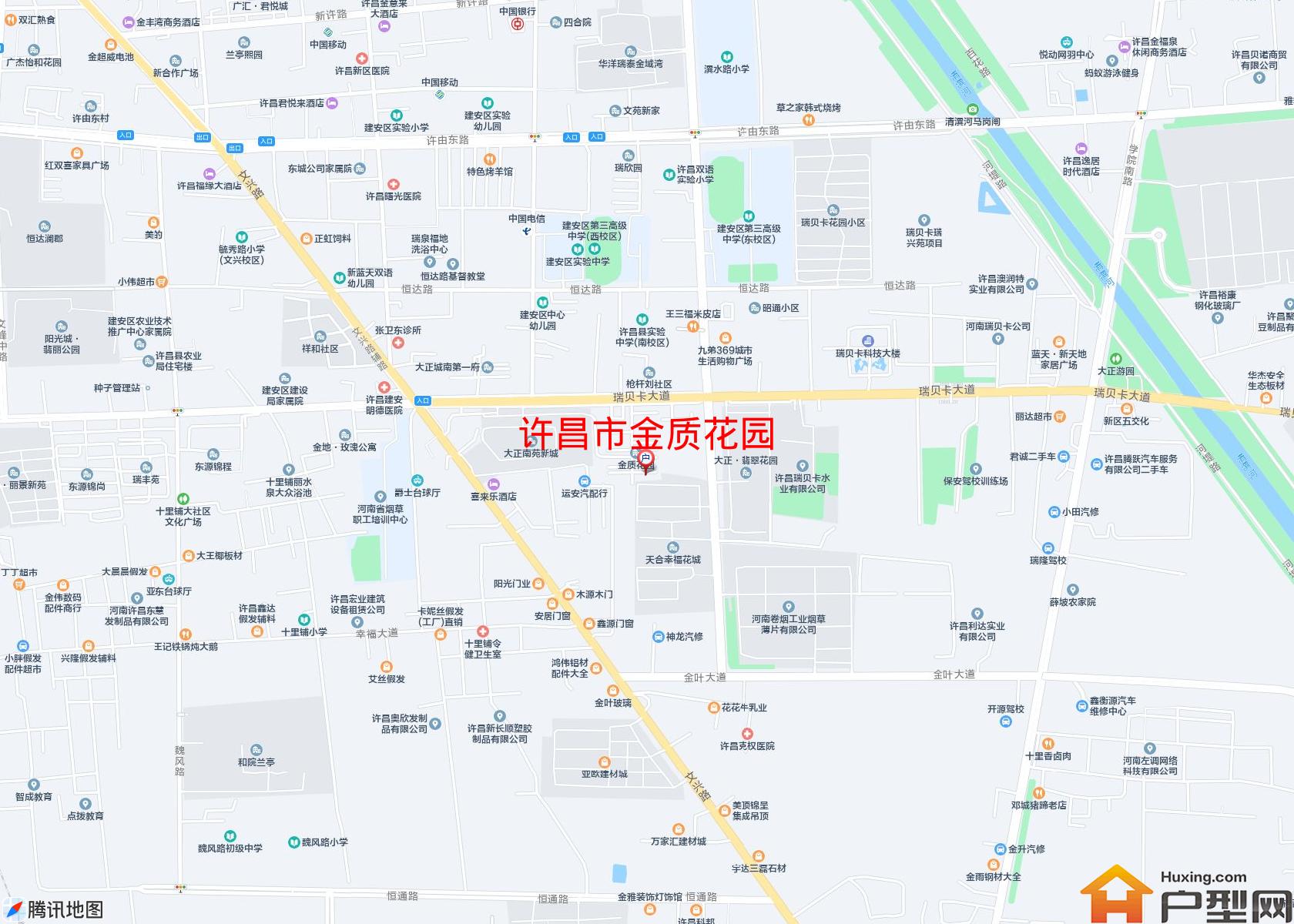 金质花园小区 - 户型网