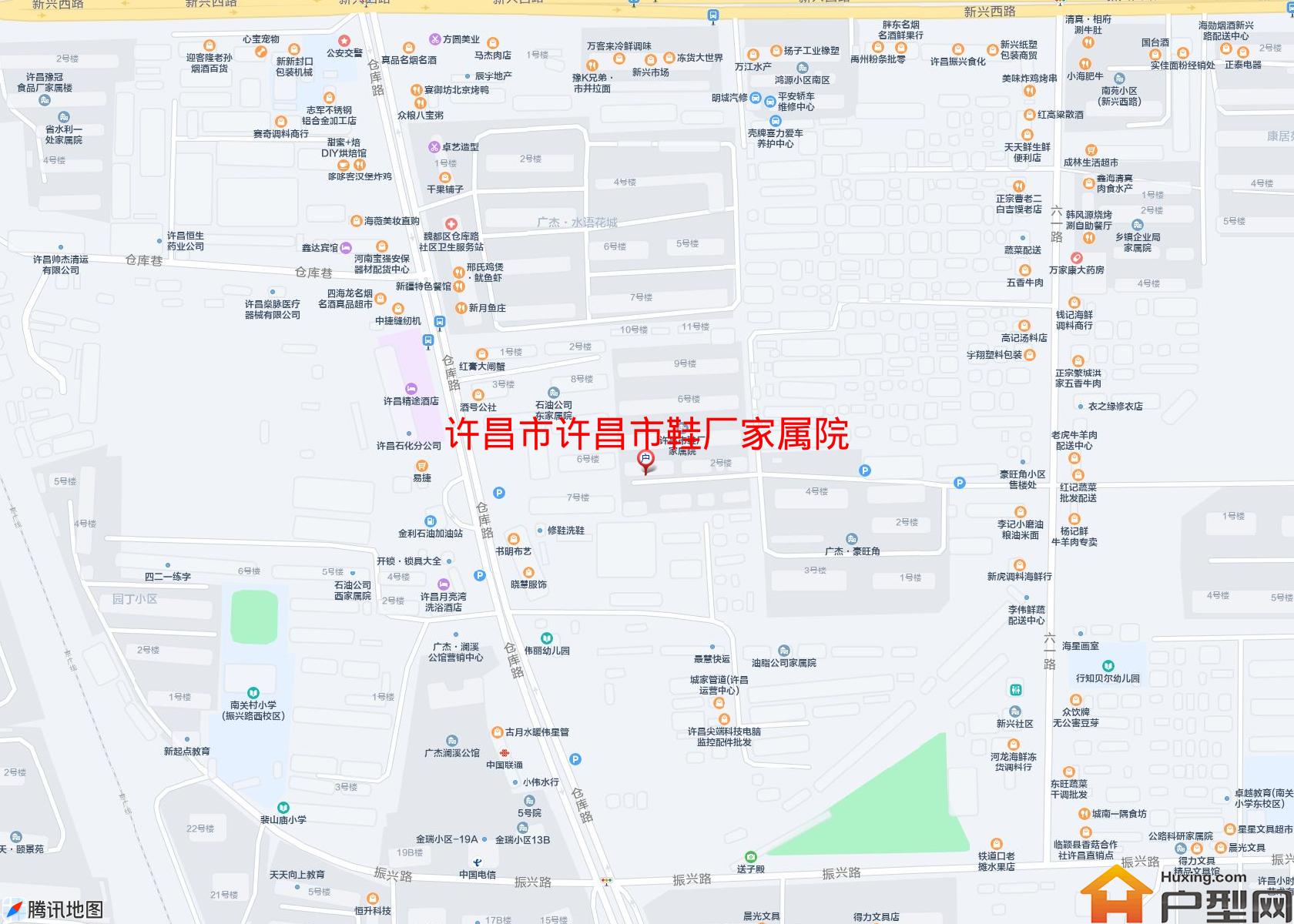 许昌市鞋厂家属院小区 - 户型网