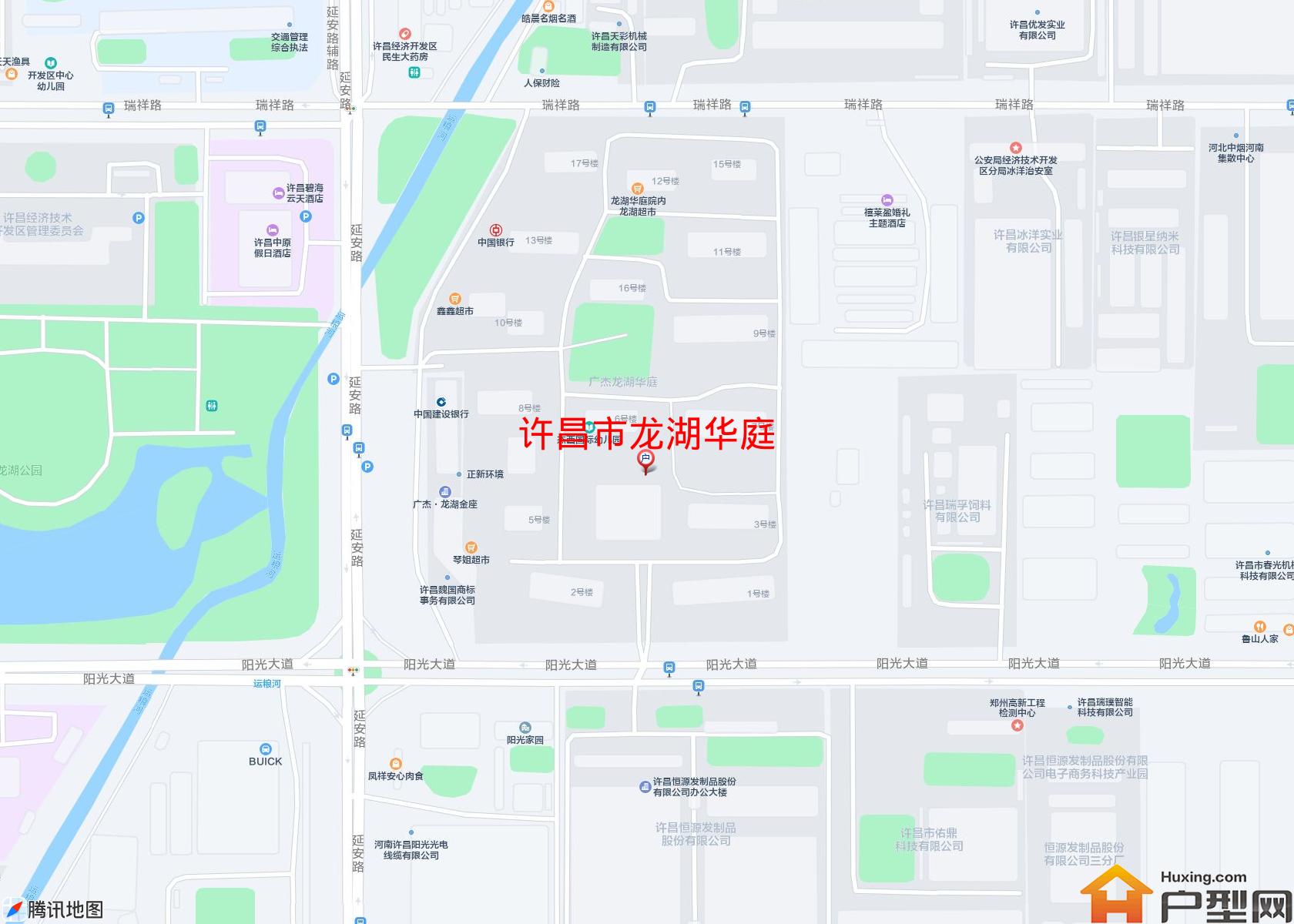 龙湖华庭小区 - 户型网