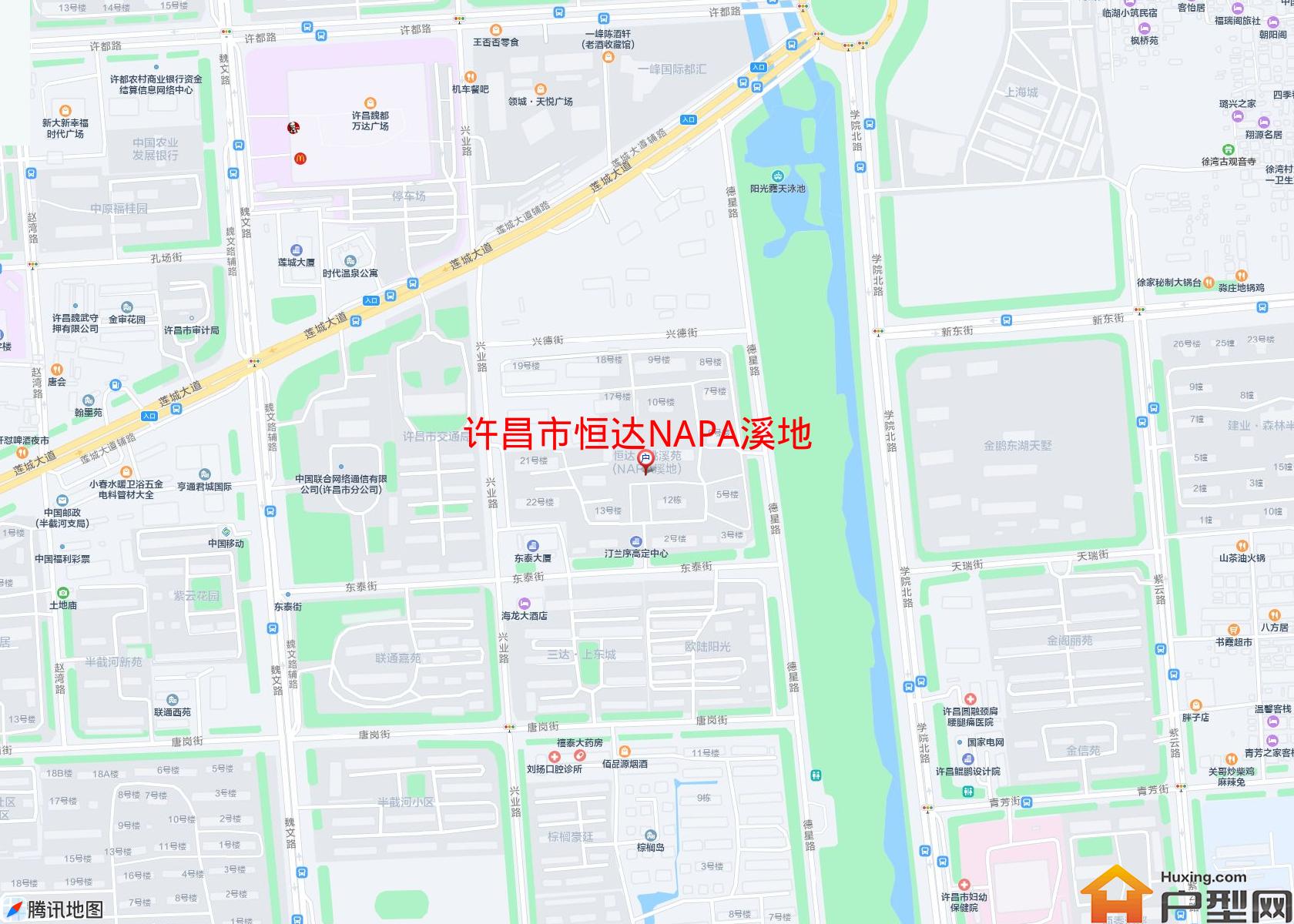 恒达NAPA溪地小区 - 户型网