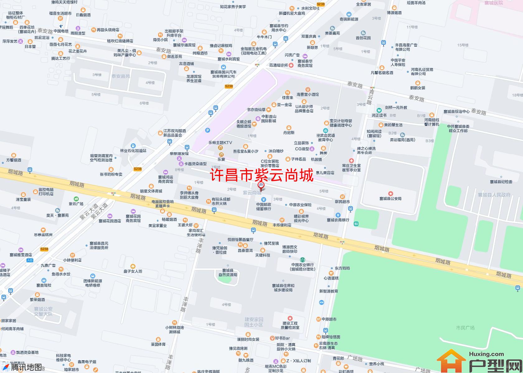 紫云尚城小区 - 户型网
