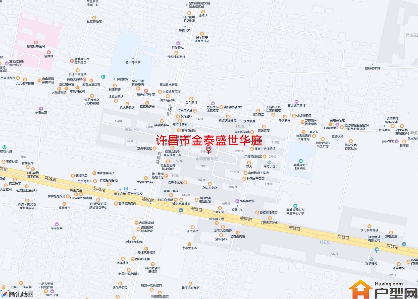 金泰盛世华庭小区 - 户型网