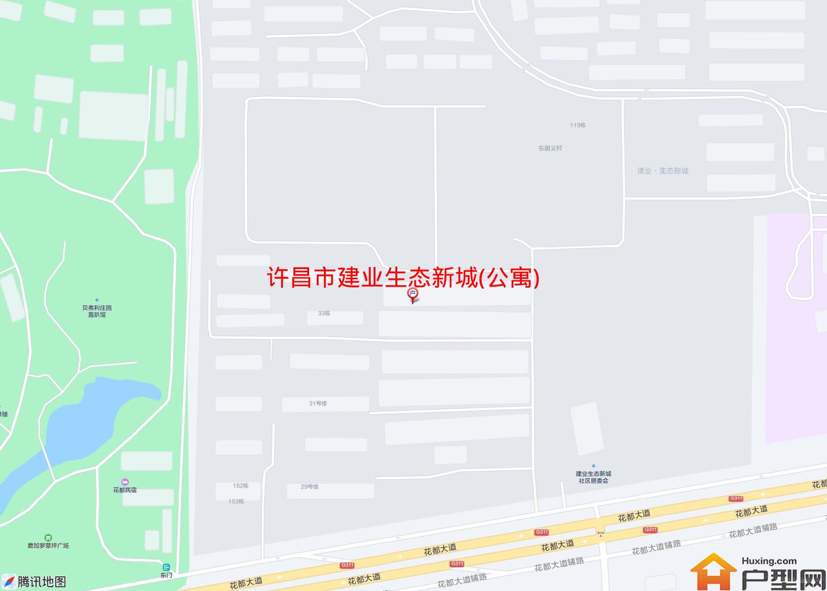 建业生态新城(公寓)小区 - 户型网