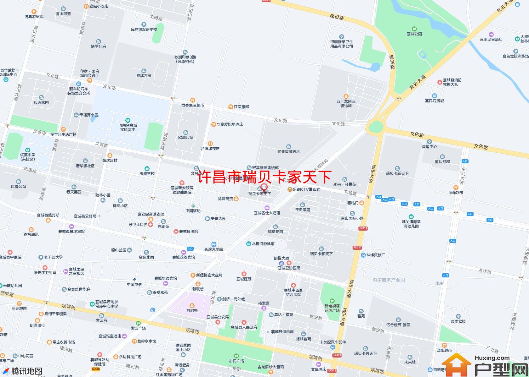 瑞贝卡家天下小区 - 户型网