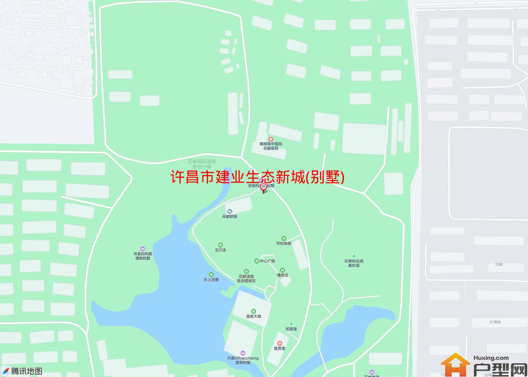 建业生态新城(别墅)小区 - 户型网