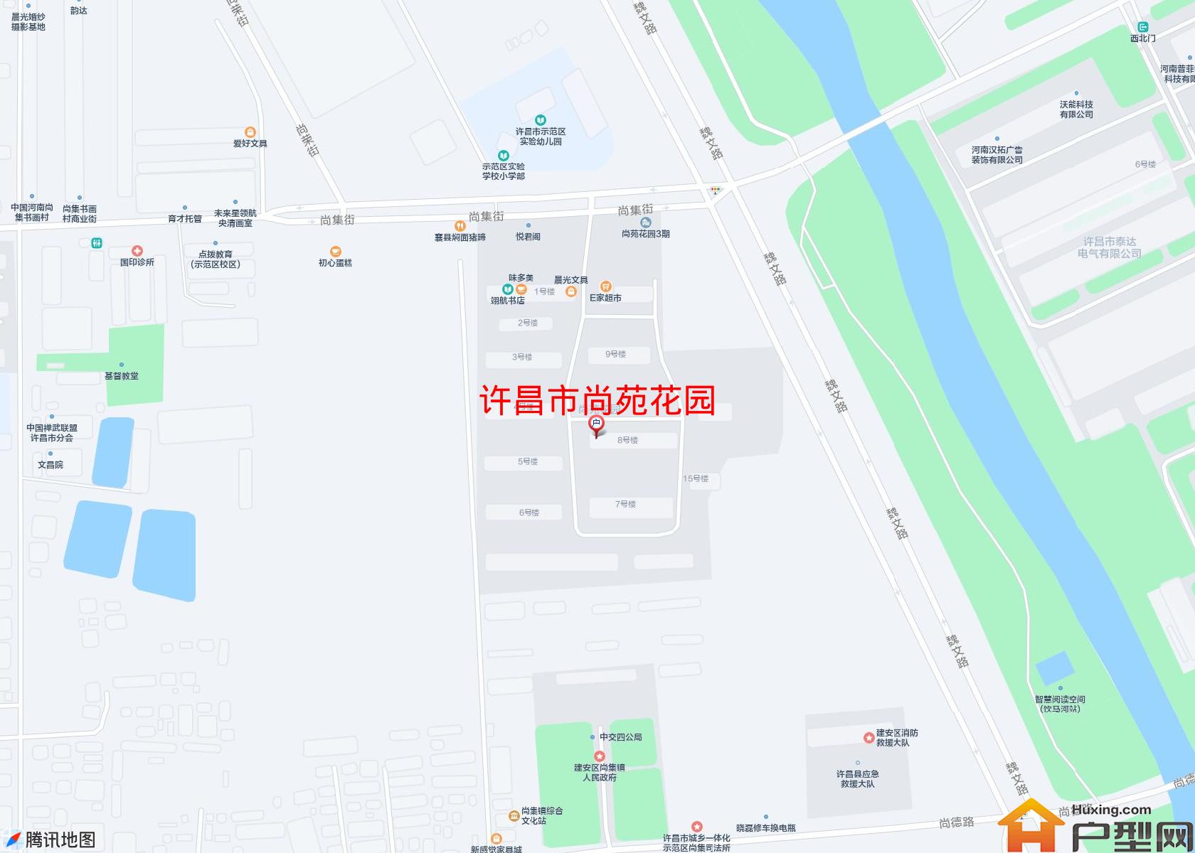 尚苑花园小区 - 户型网