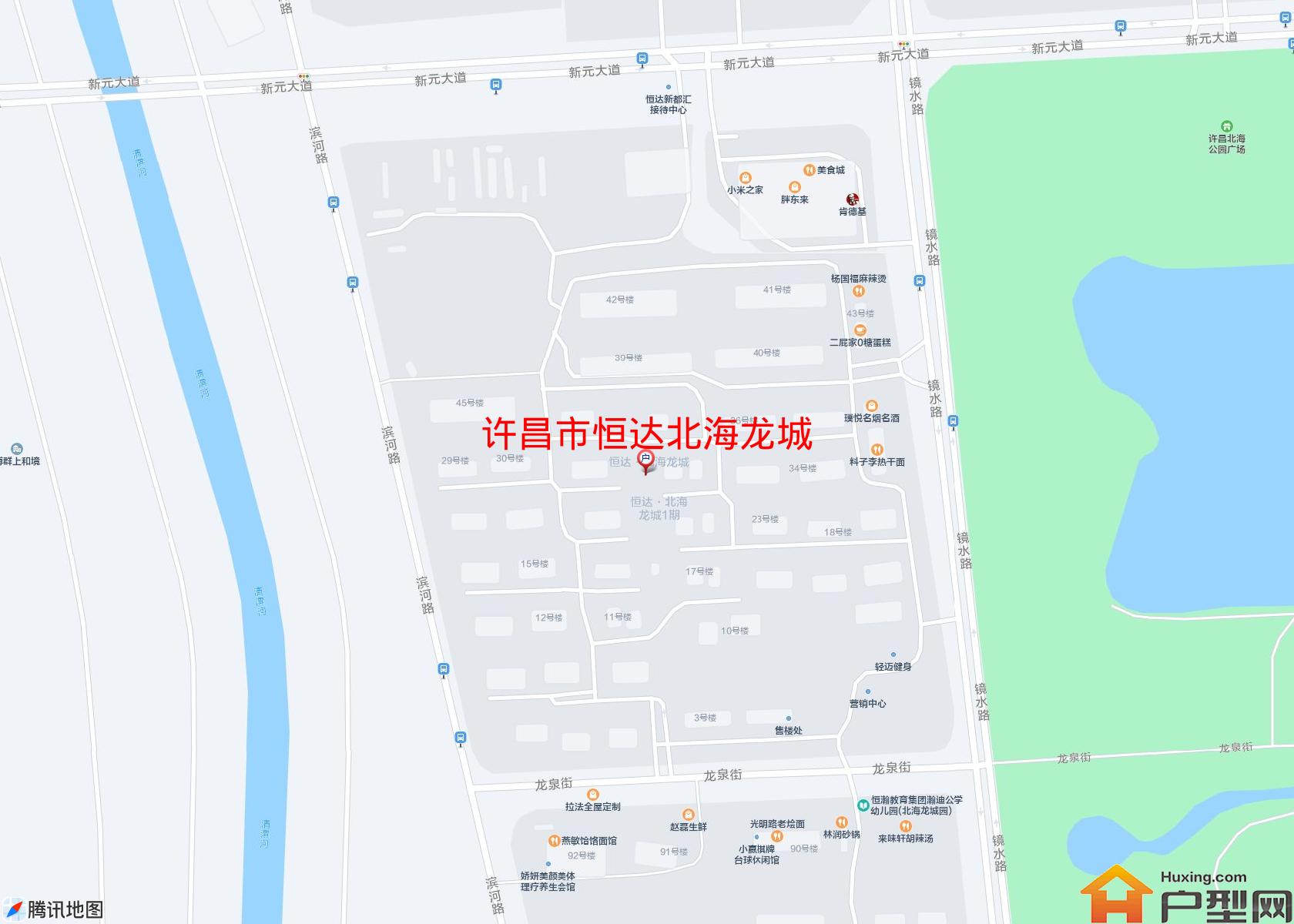 恒达北海龙城小区 - 户型网