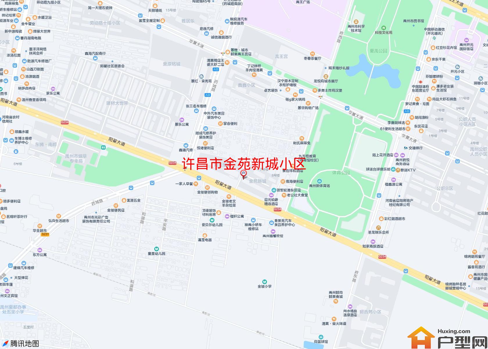 金苑新城小区小区 - 户型网