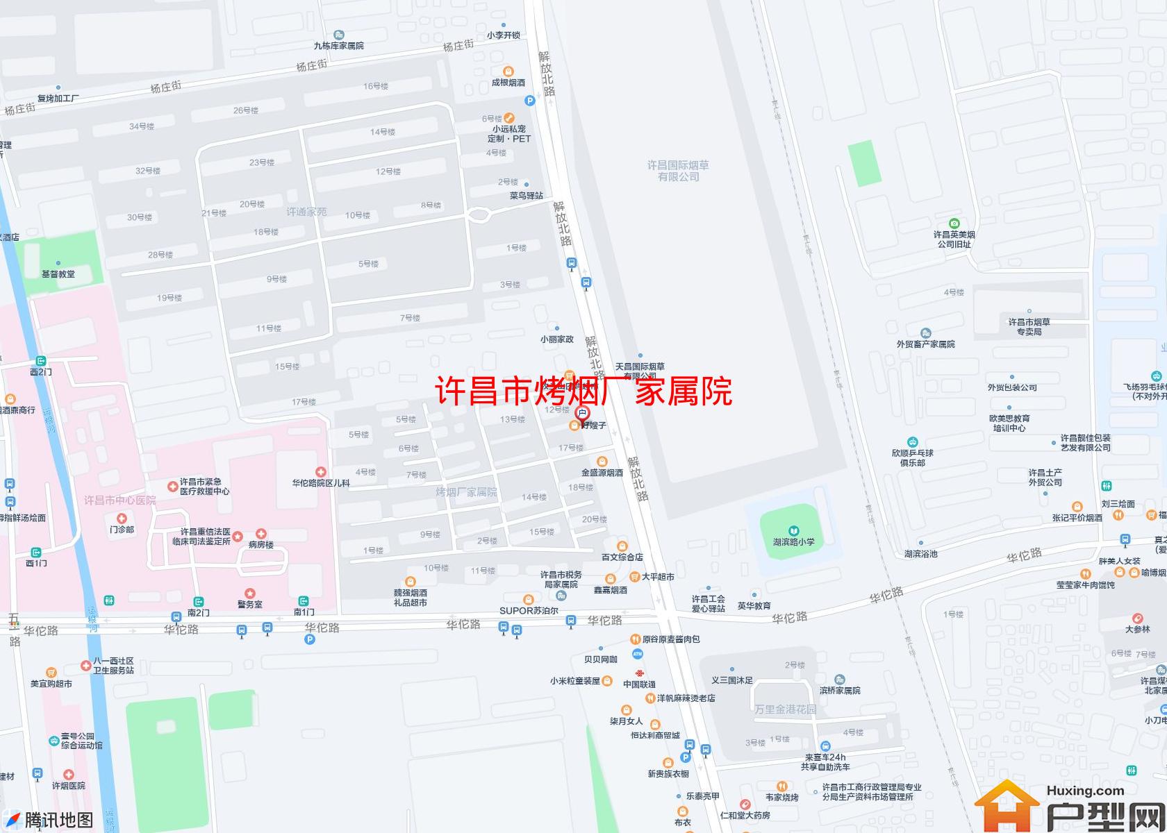 烤烟厂家属院小区 - 户型网