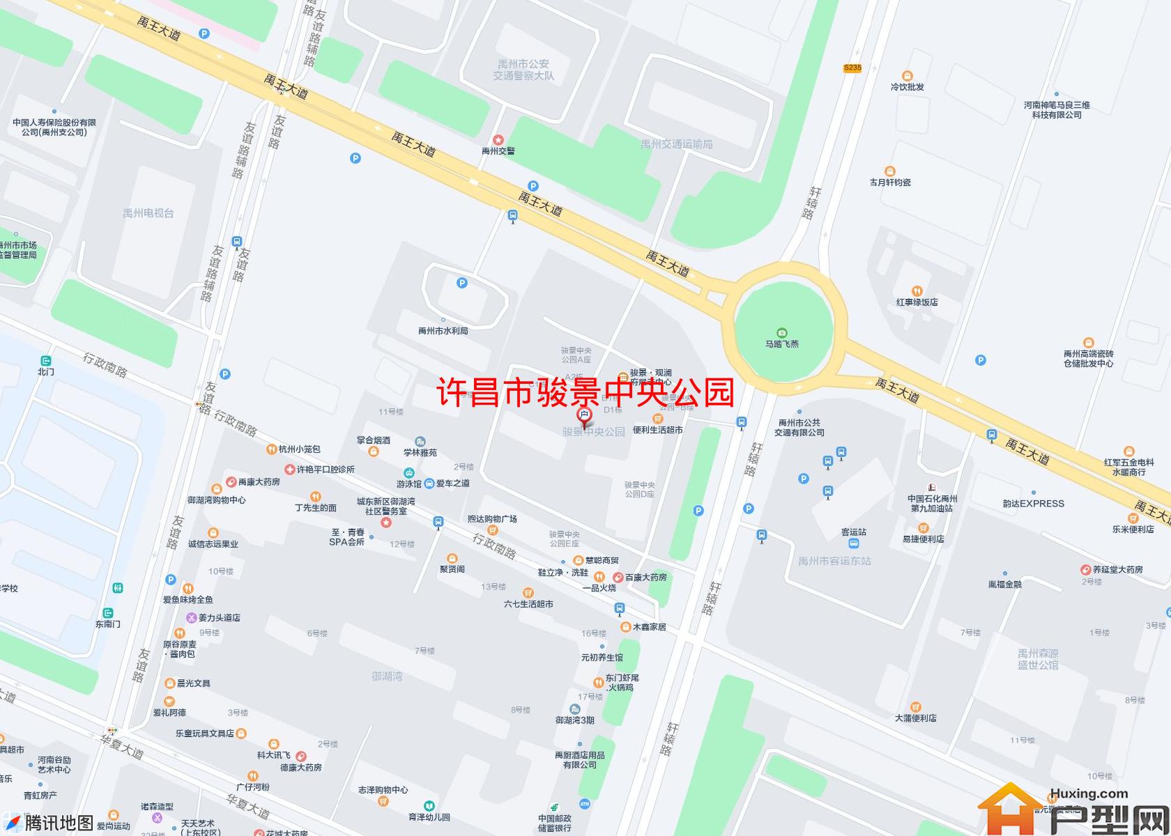 骏景中央公园小区 - 户型网