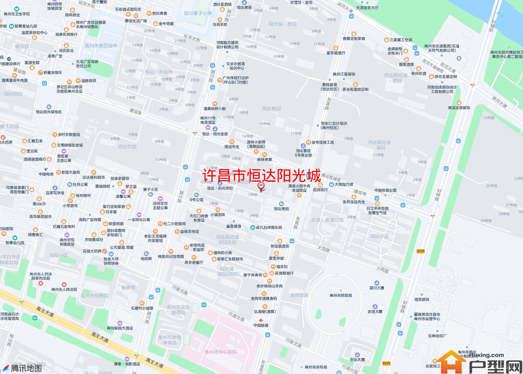 恒达阳光城小区 - 户型网