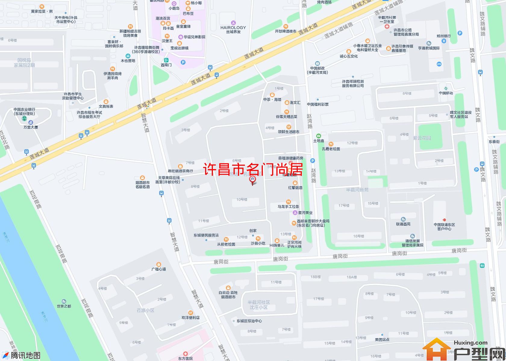 名门尚居小区 - 户型网