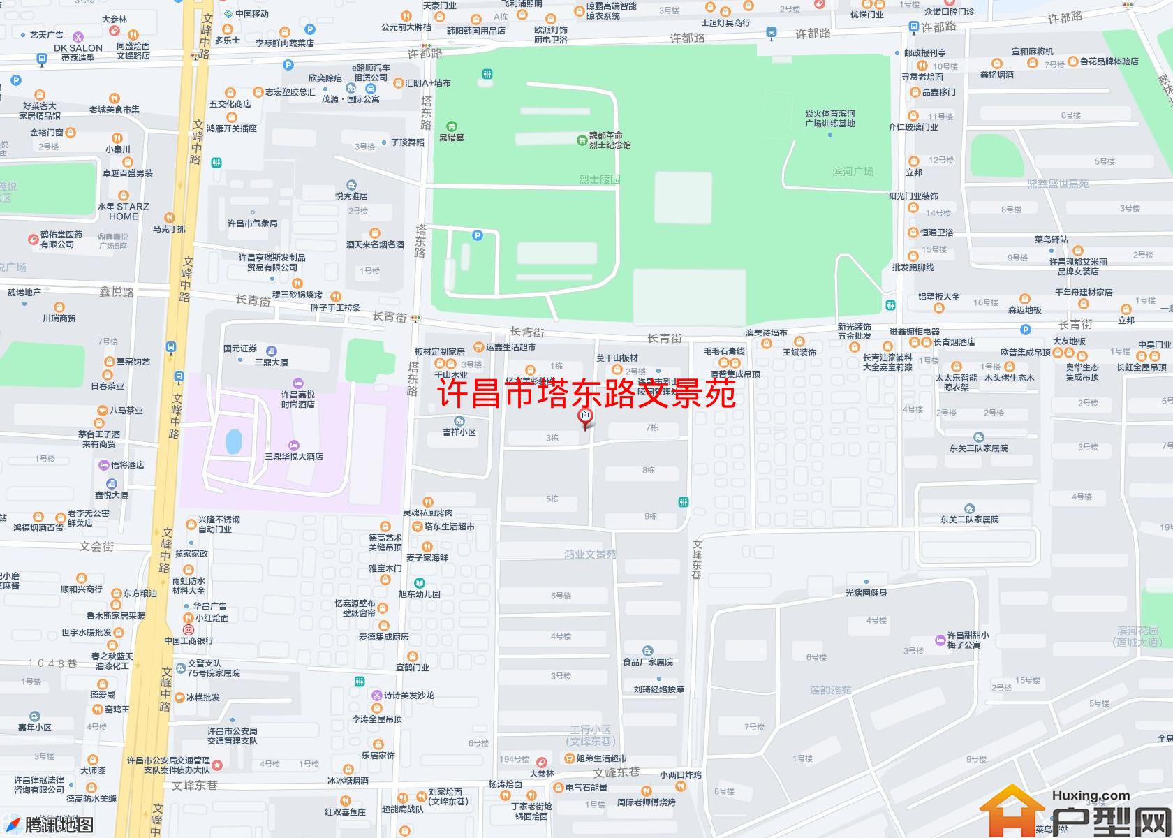 塔东路文景苑小区 - 户型网