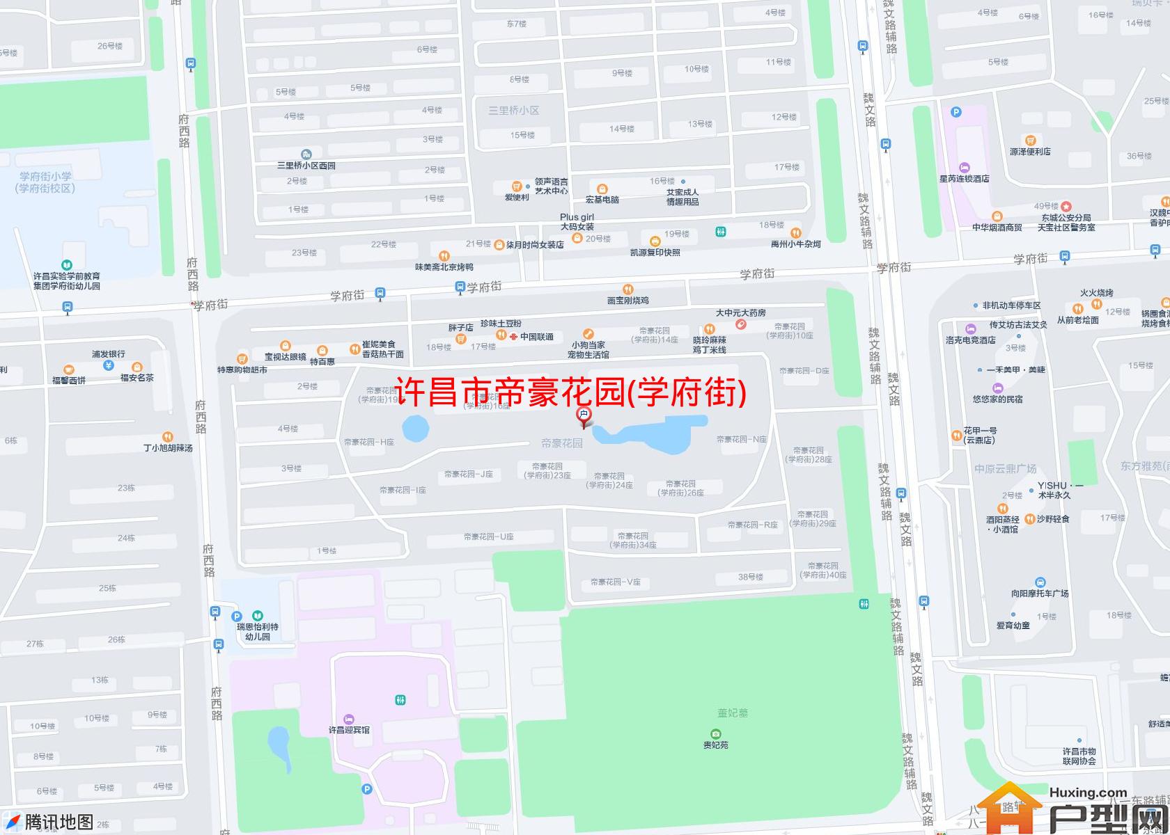 帝豪花园(学府街)小区 - 户型网