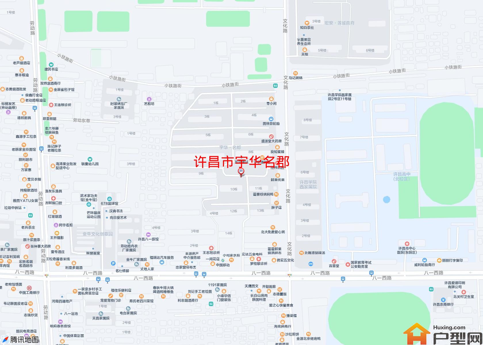 宇华名郡小区 - 户型网