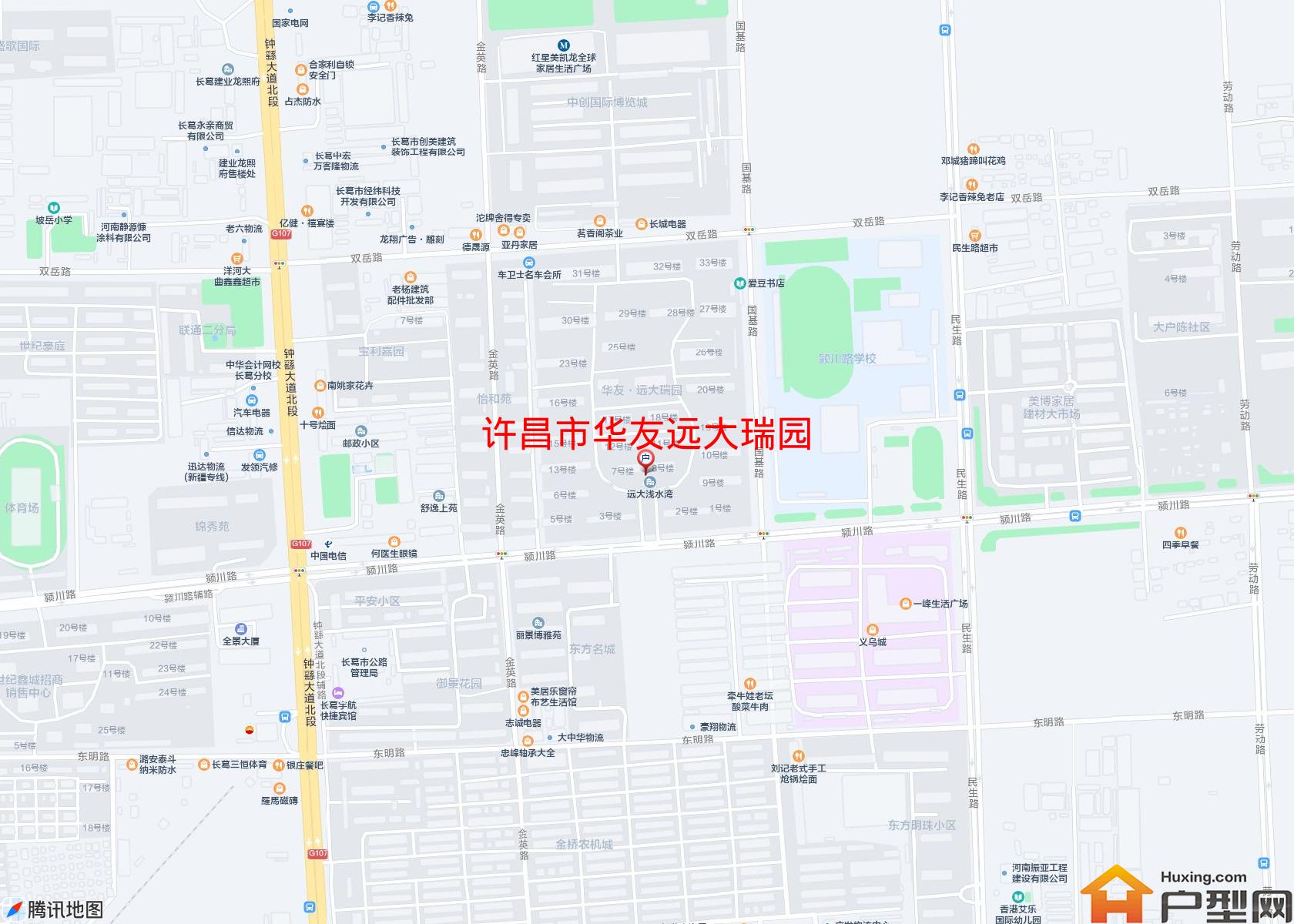 华友远大瑞园小区 - 户型网