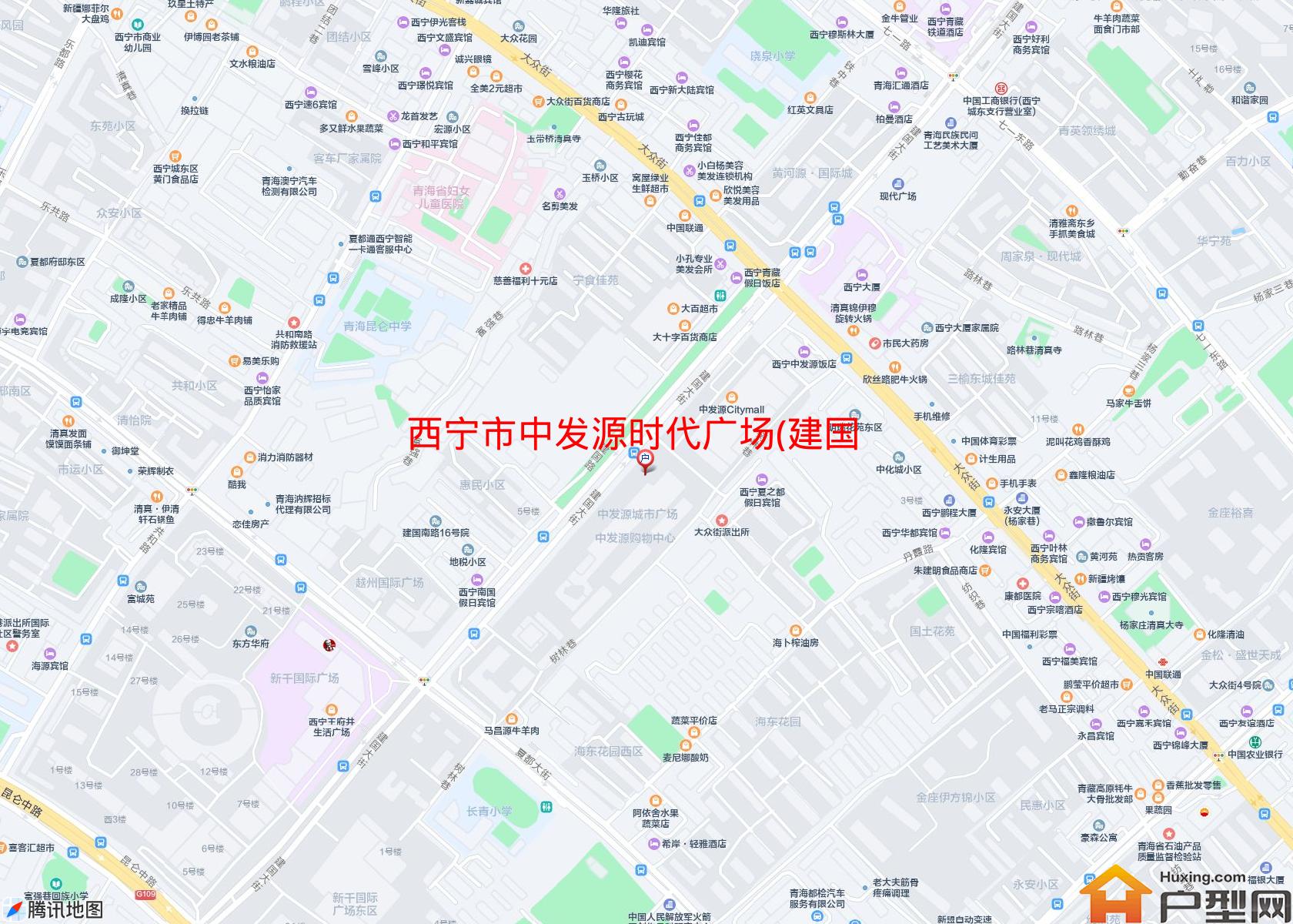 中发源时代广场(建国大街45号)小区 - 户型网