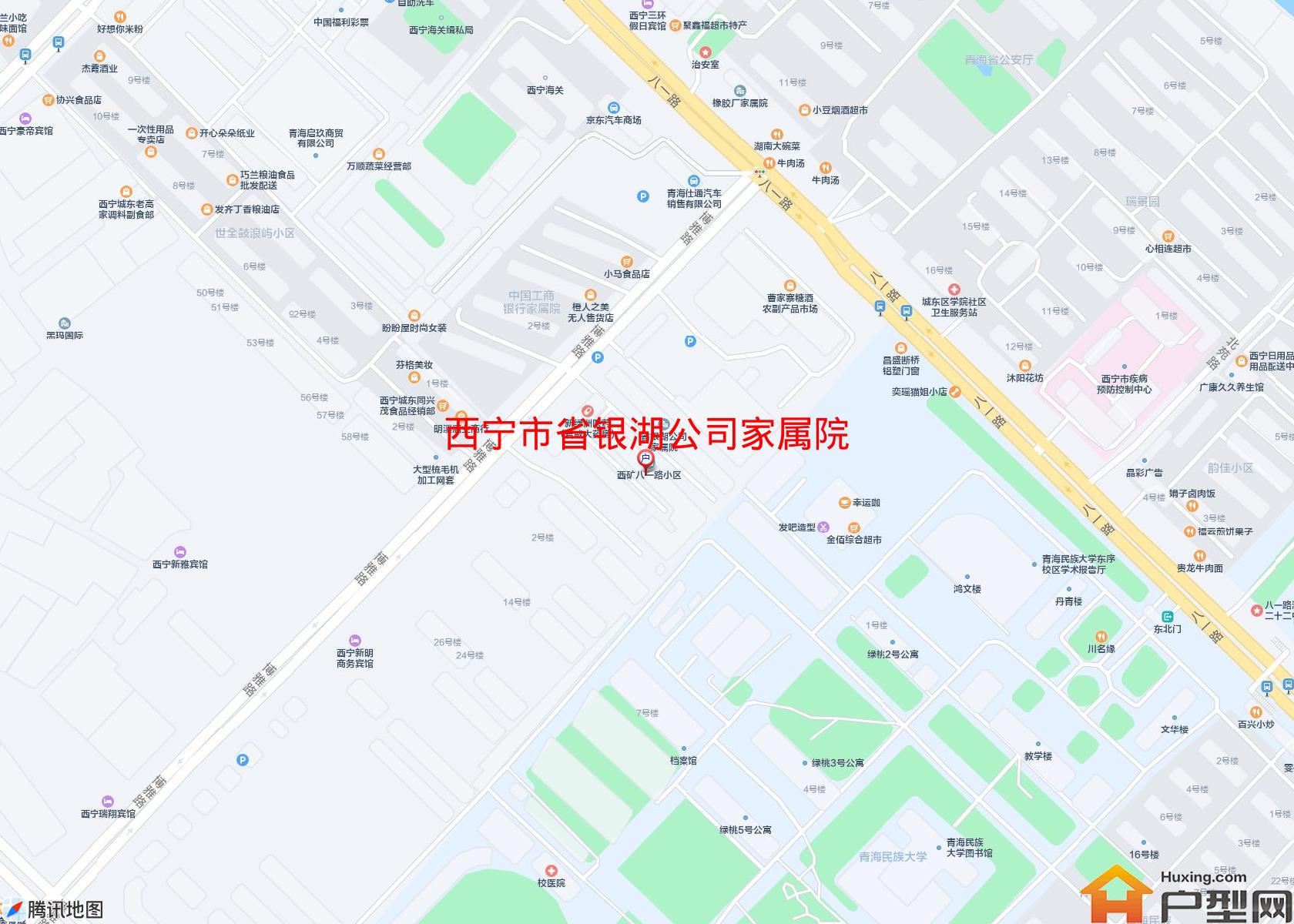 省银湖公司家属院小区 - 户型网