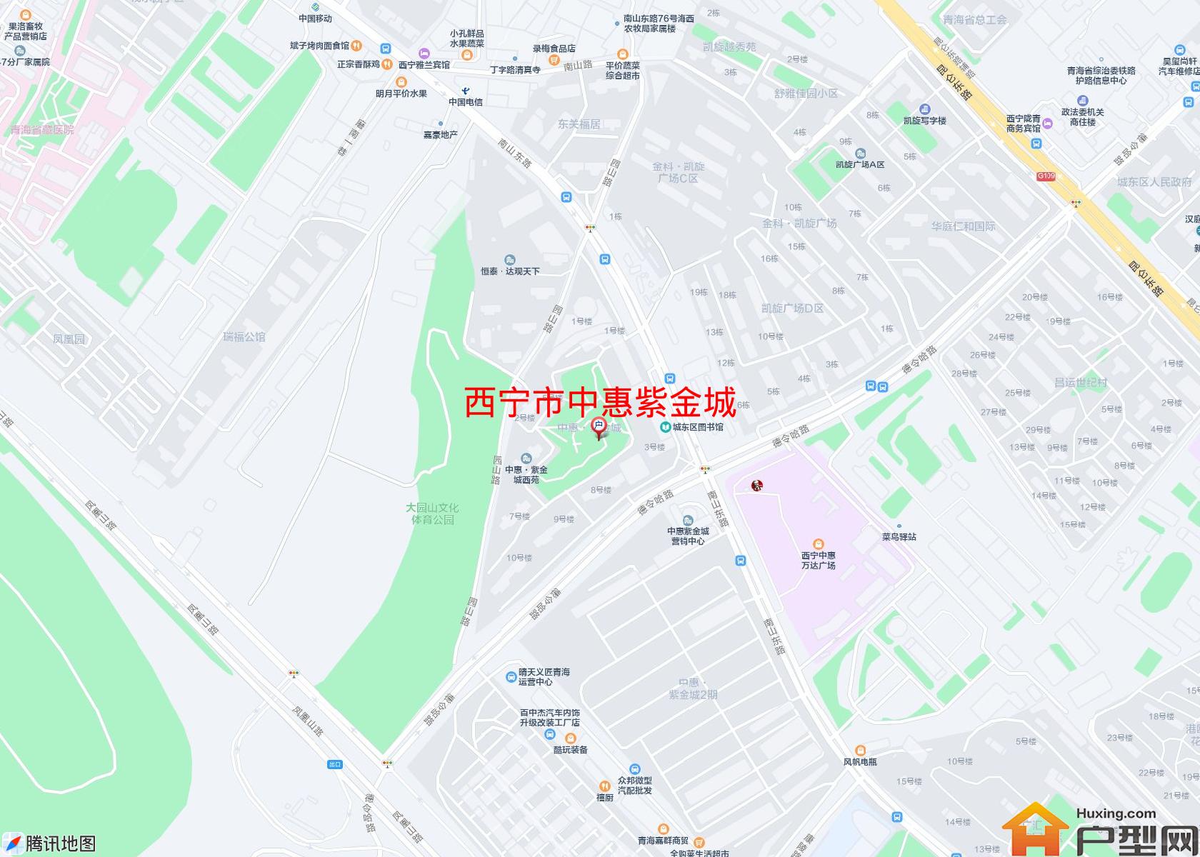中惠紫金城小区 - 户型网