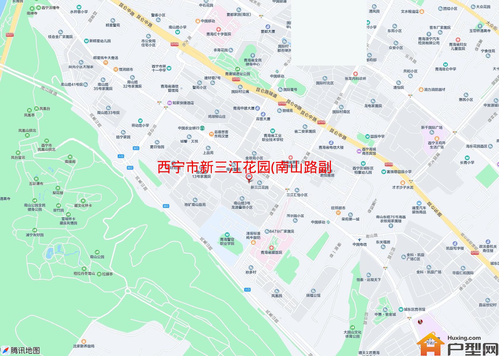 新三江花园(南山路副3号)小区 - 户型网