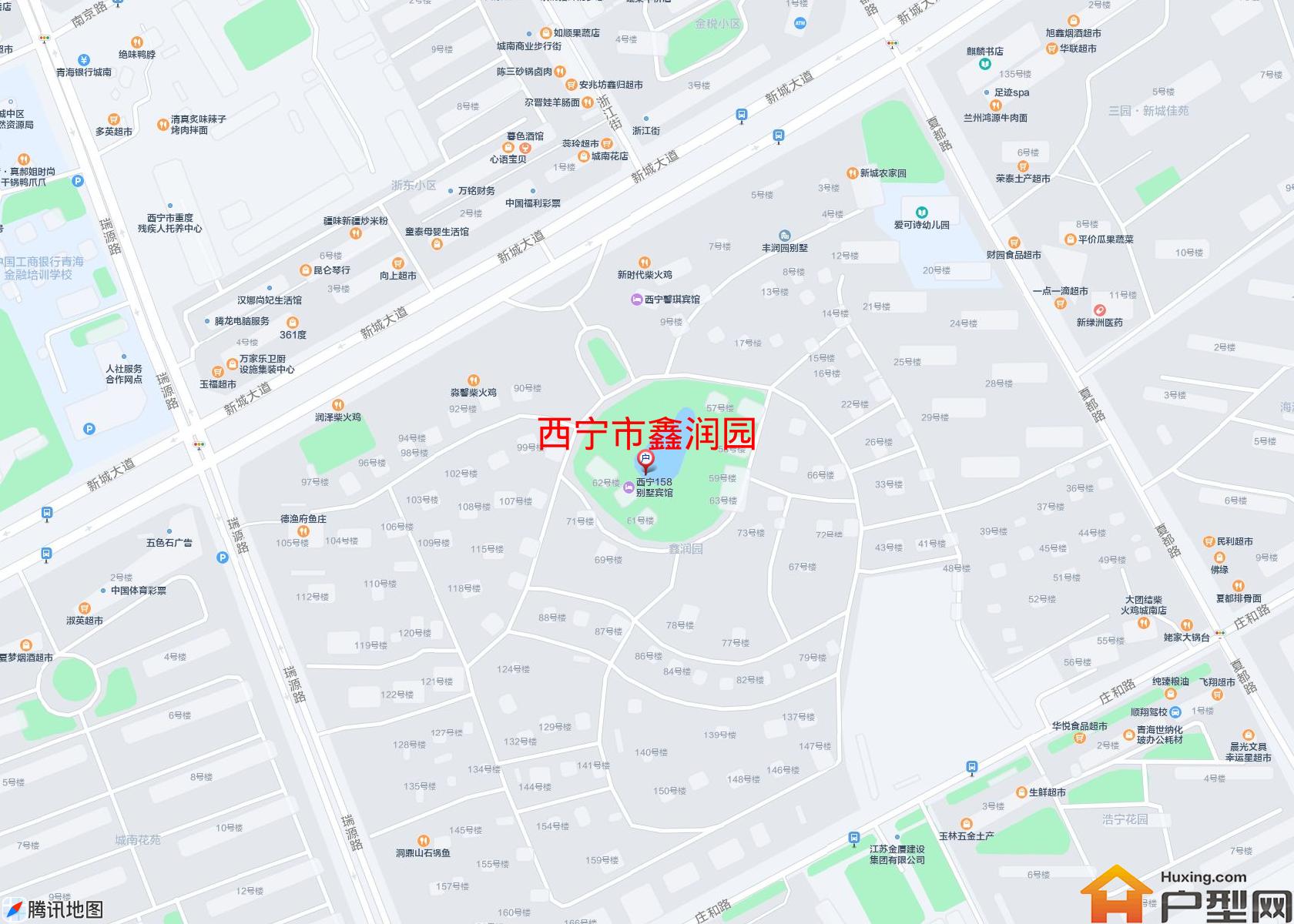 鑫润园小区 - 户型网