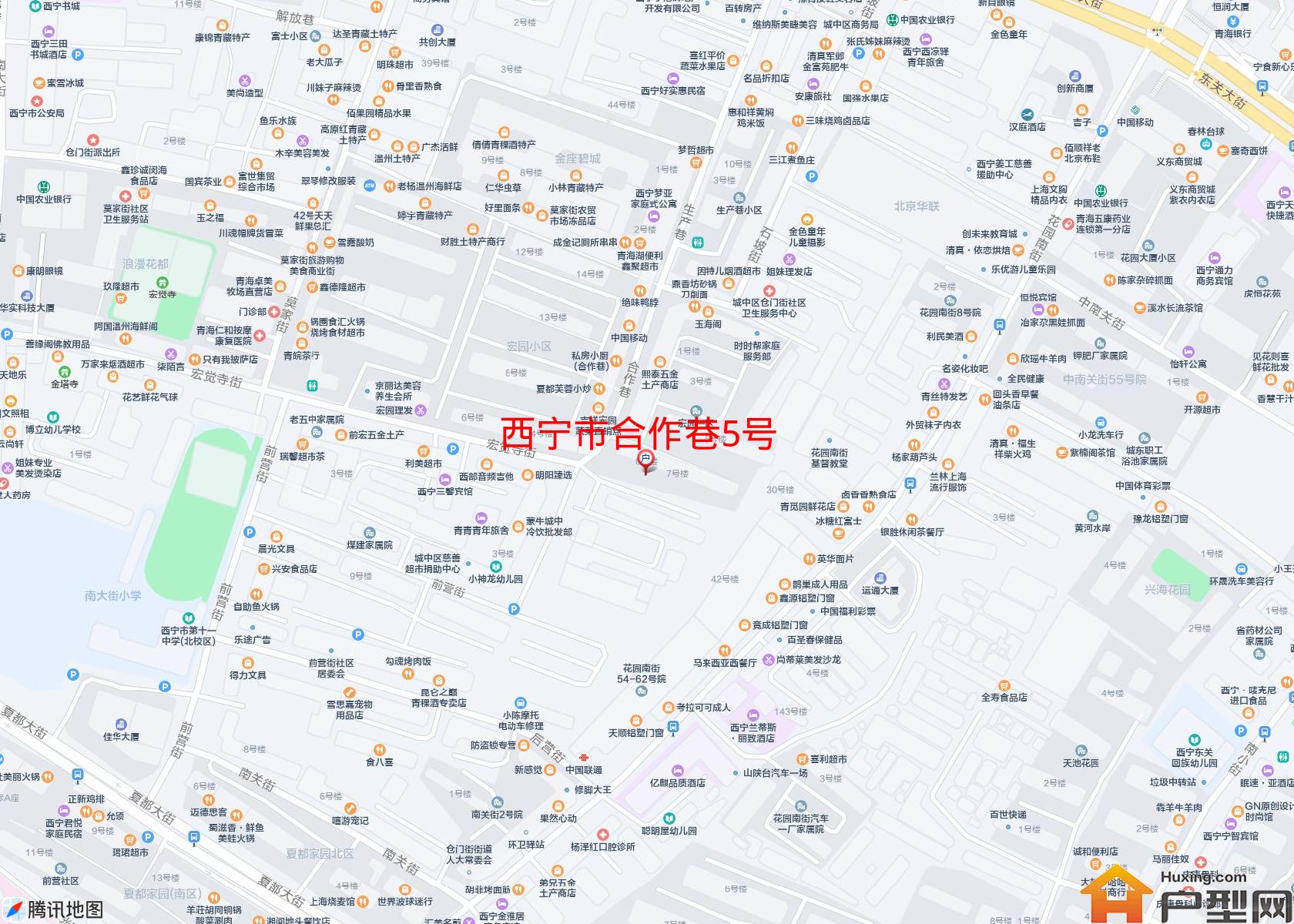 合作巷5号小区 - 户型网