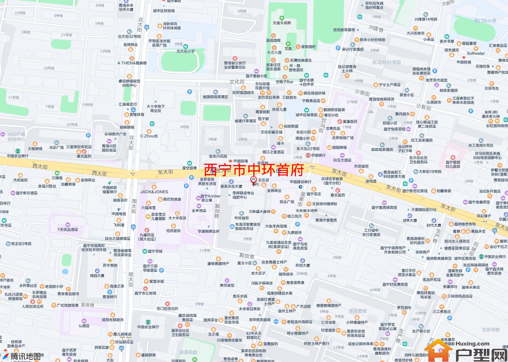 中环首府小区 - 户型网