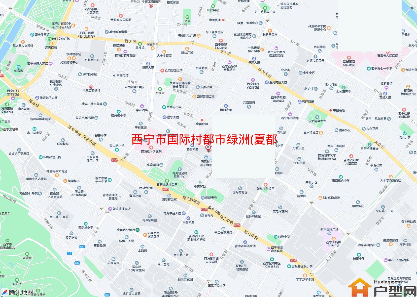 国际村都市绿洲(夏都大街221号)小区 - 户型网