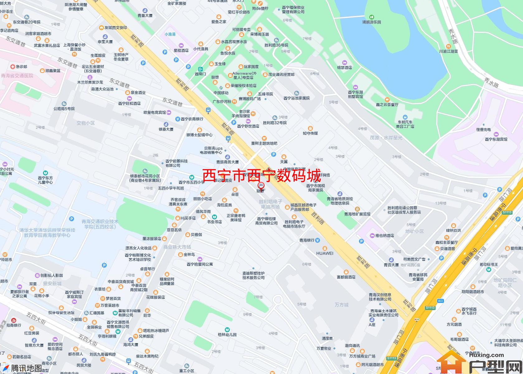西宁数码城小区 - 户型网