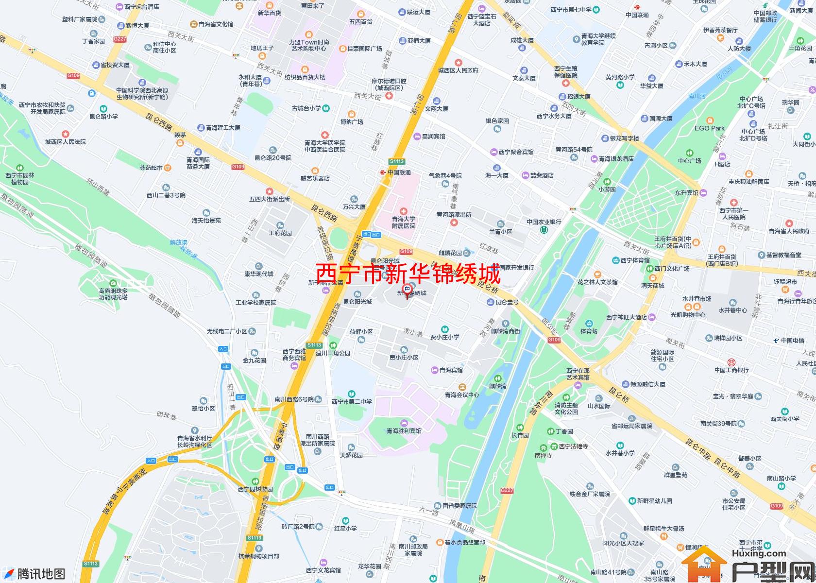 新华锦绣城小区 - 户型网