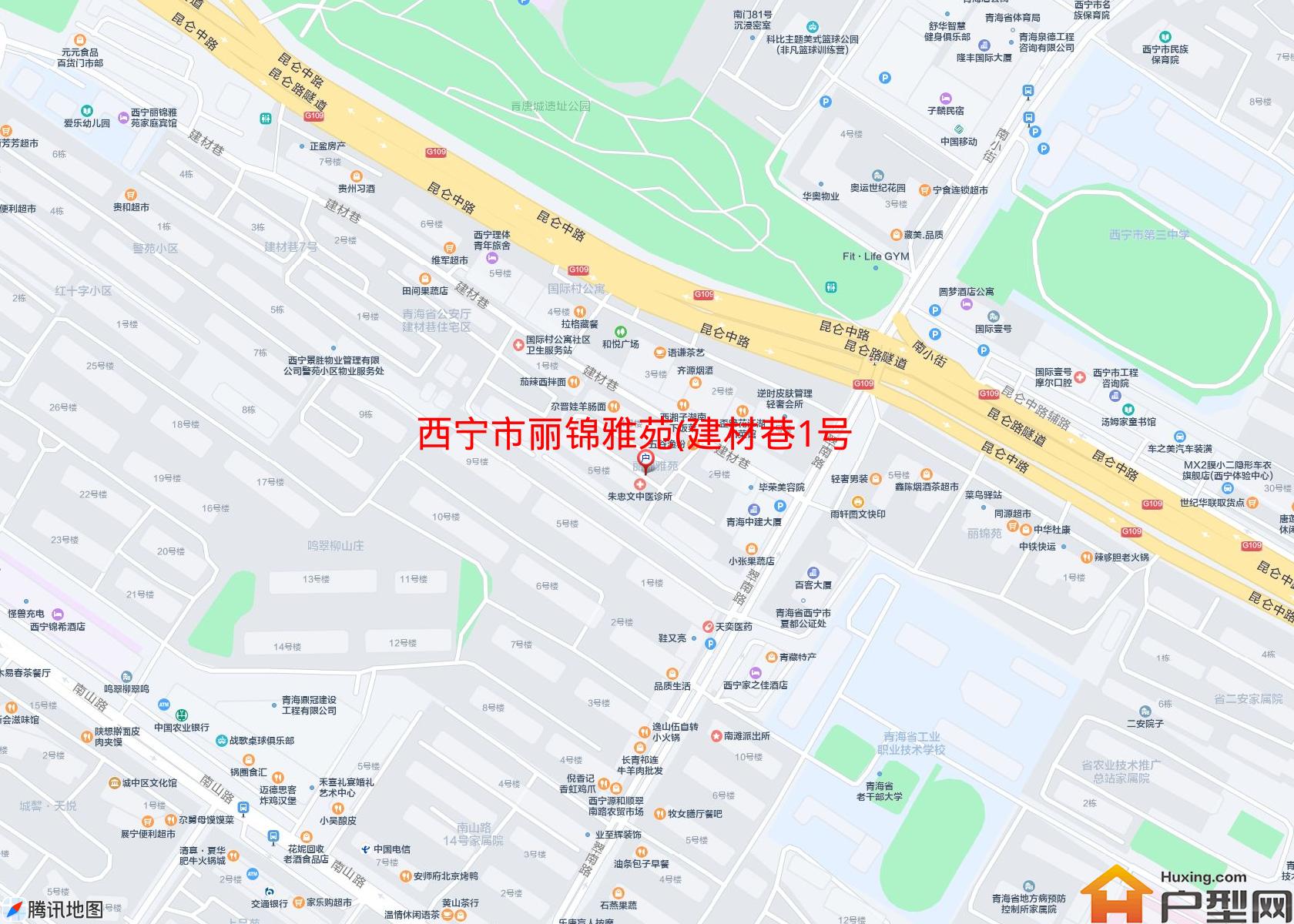 丽锦雅苑(建材巷1号)小区 - 户型网