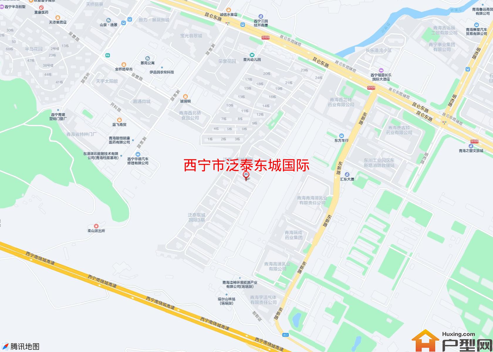 泛泰东城国际小区 - 户型网