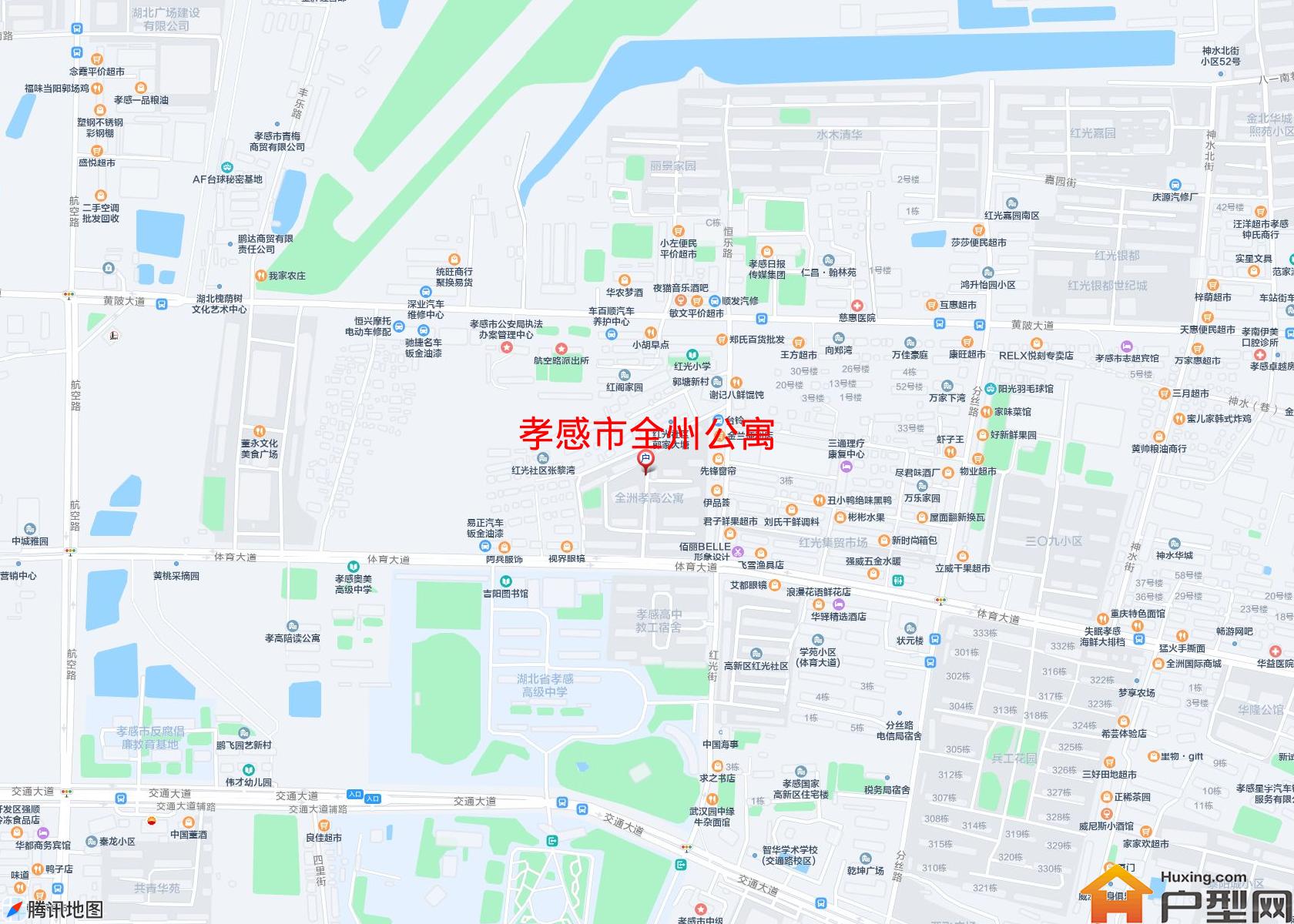 全州公寓小区 - 户型网