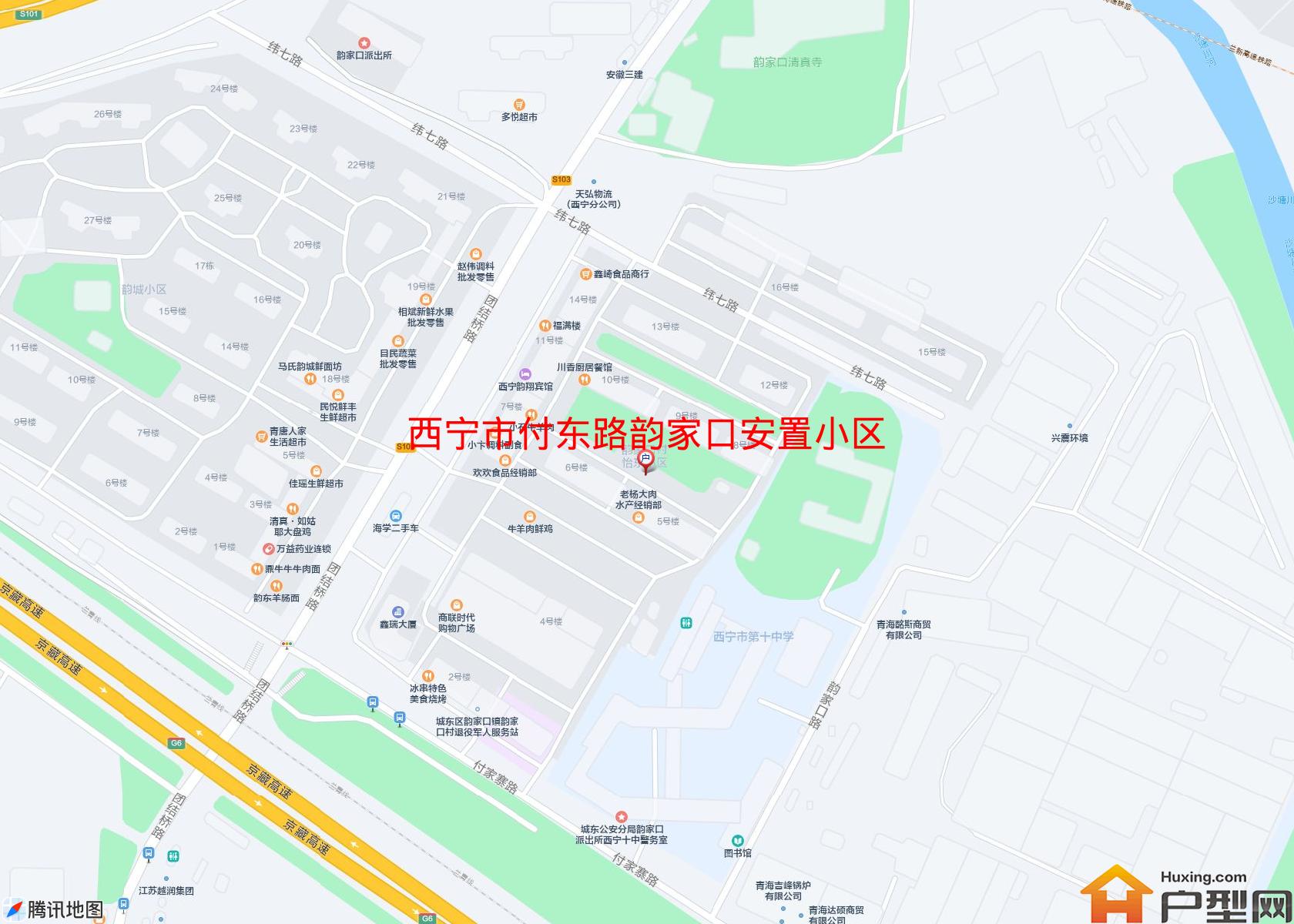 付东路韵家口安置小区小区 - 户型网